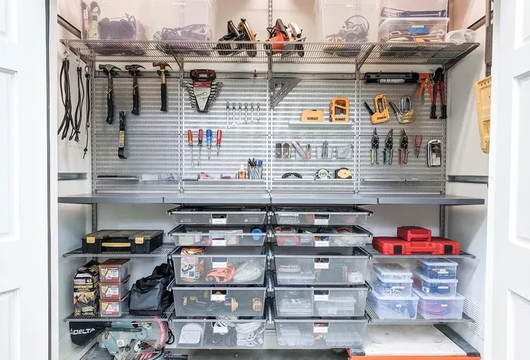 Tool Battery Storage Ideas for Chargers Packs and Accessories